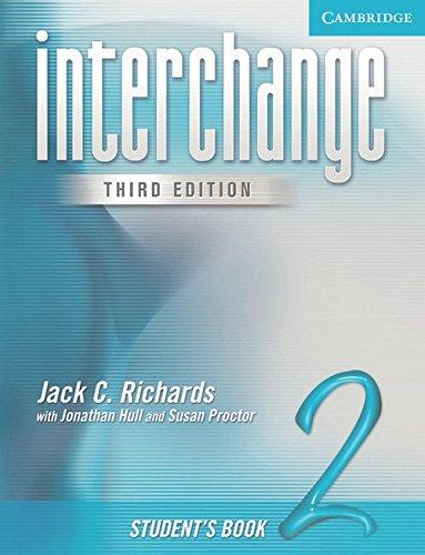 Interchange Student's Book 2 Interchange Third Edition اینتر چنج 2 استیودنت بوك 2