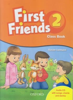 کتاب کار و دانش آموز FIRST FRIENDS 2+CD SB+WB EDI 2