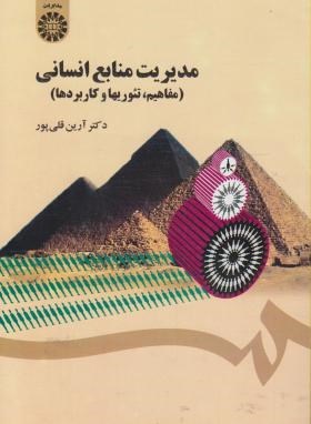 مدیریت منابع انسانی مفاهیم.تئوریها و کاربردها اثر قلی پور ناشر سمت