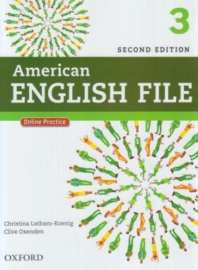 AMERICAN ENGLISH FILE 3+CD SB+WB EDI 2 آمریکن انگلیش فایل 3 ویرایش 2